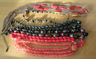 Bright Beaded Necklace Bundle Of 6 Job Lot Vintage Jewellery 1960s/70s Necklaces
