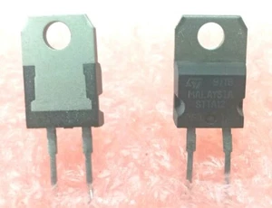 1pcs STTA12006D High Voltage diode 600V (Vrrm) 12A 28ns TO220AC ST M. - Imagen 1 de 2
