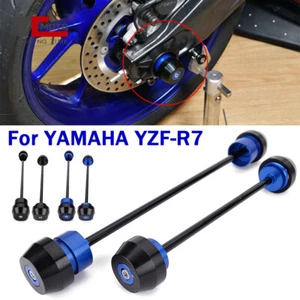 For Yamaha YZF-R7 YZF R7 21-23 Front Rear Axle Fork Wheel Protector Crash Slider - Bild 1 von 15
