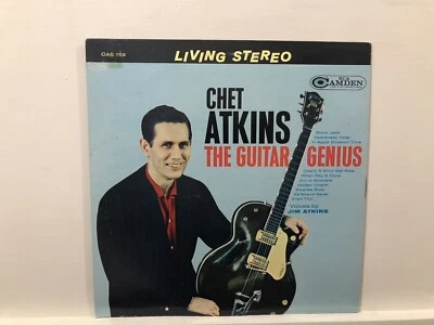 Chet Atkins-The Guitar Genius ‎12" LP RCA Camden CAS 753 Country 1963 NM - Image 1 of 4