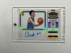 Chet Holmgren 2022-23 Panini Contenders /10 RC Auto Variation Clear SSP #137 - Picture 1 of 2