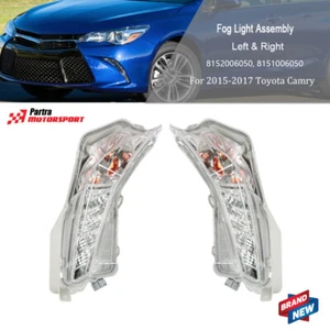 Faros antiniebla LED izquierda y derecha aptos para Toyota Camry 2015-2017 luz de circulación diurna - Imagen 1 de 12