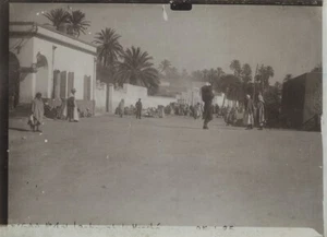 Algeria Laghouat market place Old military studio Photo 1925 - Picture 1 of 3