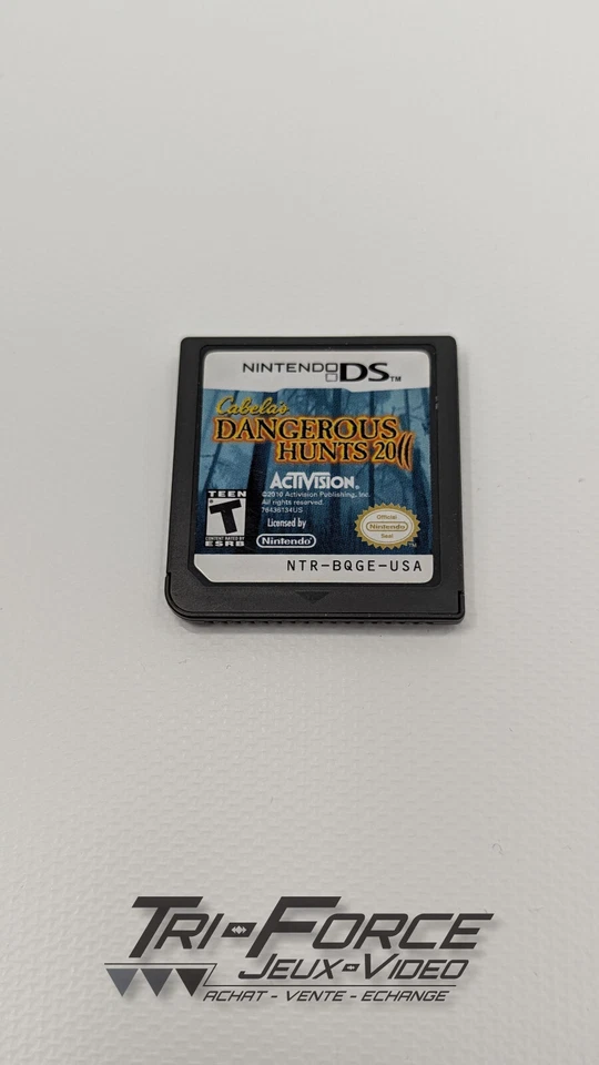 Cabela's Dangerous Hunts 2011 Nintendo DS Cart ONLY tested & works great - Image 1 of 1
