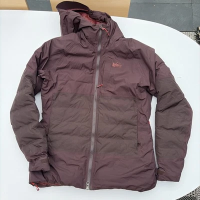 Chaqueta cooperativa REI para mujer mediana Stormhenge Peak 850 plumón impermeable abrigo con capucha Foto 1 de 4