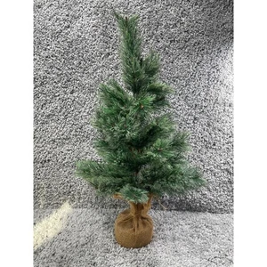 Artificial Christmas Tree Tabletop Decorated Collectibles 25" Holidays - Picture 1 of 8