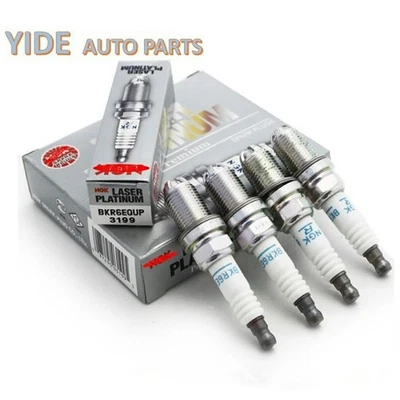 4 candele NGK BKR6EQUP 3199 per BMW Serie 3 5 E46 E36 E38 E39 E60 X3 X5 - Immagine 1 di 4