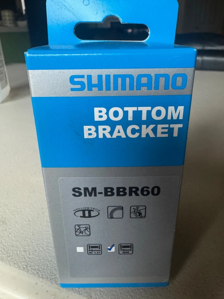 Shimano BBR60 Bottom Bracket Italian Thread - Image 1 of 1