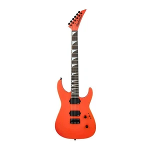 Jackson American Series Soloist SL2MG HT 6 String Satin Lambo Orange Guitar - Picture 1 of 6
