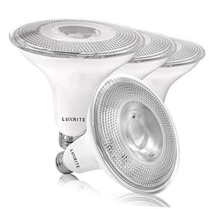 4 Pack PAR38 LED Outdoor Flood Light Bulbs, 120W 2700K (Warm White) - Picture 1 of 7