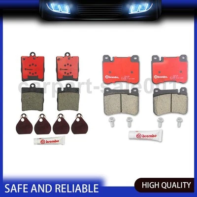 Conjunto de pastilhas de freio dianteiro traseiro 2x para Mercedes-Benz SLK350 3.5L 2006-2011 - Imagem 1 de 4