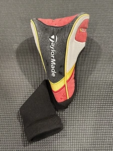 TaylorMade Burner Driver Golf Head Cover - Red/White/Black/Gold - Picture 1 of 5