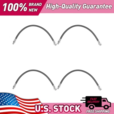 Manguera hidráulica de freno delantero trasero Sunsong 4 piezas para Ford F3 1948 1949 1950-1952 Foto 1 de 3