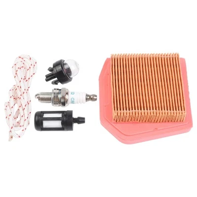 Kit For Trimmers FS240 FS260 FS360 FS410 FS460 Air Fuel Filter Spark - Image 1 of 4