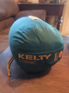 Kelty Cosmic Down 41° 550 Down Sleeping Bag Dridown Men's Camping Hiking Hunting - Picture 1 of 6