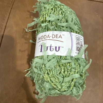 Moda Dea Tutu Yarn Pear Green 1.75 Oz Skein - Image 1 of 4