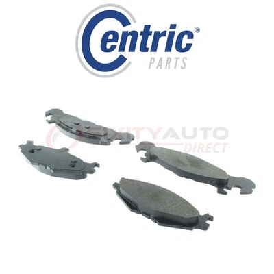 Centric Posi Quiet Metallic Brake Pads w Shims for 1988-1989 Dodge Aries yp Foto 1 de 4