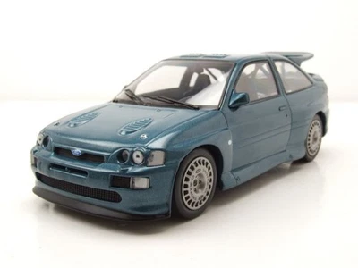 CAJA BLANCA, 1993 FORD Escort RS Cosworth verde metálico, 1/24, WBXWB124130 Foto 1 de 4