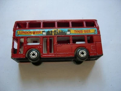Matchbox Lesney Superfast - Leyland Titan -  London Wide Tour Bus unbespielt - Bild 1 von 4