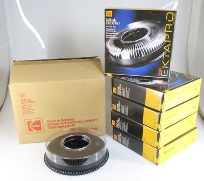 5 STÜCK KODAK EKTAPRO RUNDMAGAZINE IM ORIGINALKARTON S-AV - EKTAPRO NEU - Bild 1 von 4