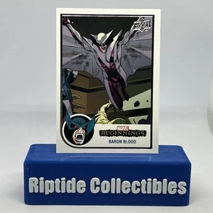 Upper Deck Marvel Beginnings Vol. 2022 Serie 2 1 #73 Baron Blood - Imagen 1 de 6