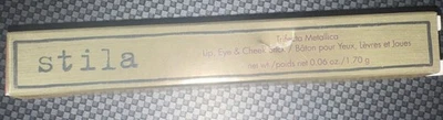 Stila Trifecta Metallica Barra para Labios, Ojos y Mejillas 0.06oz 1.70g - Oro Rosa NUEVO Foto 1 de 4