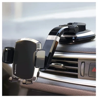 SmartClamp Car Phone Mount | Dashboard Cell Phone Car Phone Holder Compatible... - Image 1 of 4