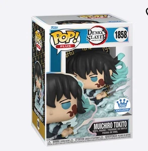 Funko Pop! Muichiro Tokito #1858 Shop Exclusive Demon Slayer W Protector IN Hand - Picture 1 of 1