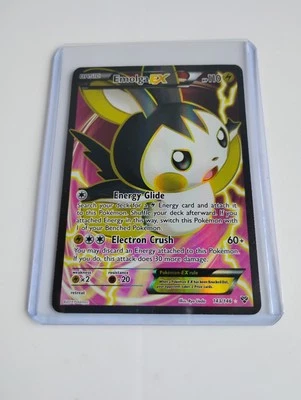 2014 Pokemon Emolga EX 143/146 XY Base Set Card Ultra Rare Holo Near Mint Energy - Image 1 of 4