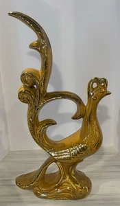 VTG MCM Maurice of California Ceramic Peacock Bird of Paradise Pheasant - Picture 1 of 8
