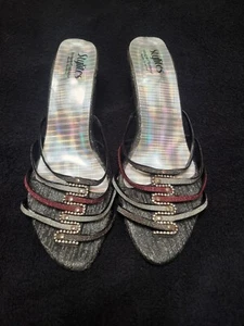 Stylites Bling Slide Sandalen 10,5 Strasssteine - Bild 1 von 4