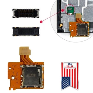 Memorry SD TF Card  Reader & Connector Socket FPC For Nintendo Switch NS Console - Picture 1 of 8