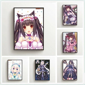 Nekopara Chocola Vanilla Anime Poster Picture Bar Shop Door Wall Decor - Picture 1 of 14