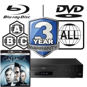 Panasonic Blu-ray Player DP-UB9000 All Zone Code Free MultiRegion 4K - Gattaca - Picture 1 of 5