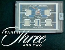 2023 Panini Three & Two FERGIE JENKINS Full Count Swatches 10/25 HOF Pinstripes!