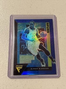 2020-21 Panini Flux Blue Prizm 59/99 DeMar DeRozan #160