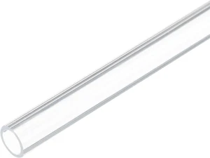 12" Clear Plastic Rigid Pipe 9Mm X 12Mm(3/8" X 1/2") Acrylic Tube round Polycarb - Picture 1 of 12