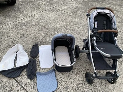 Baby And Toddler Pusher / Stroller With Bassinet - Upperbaby Vista V2 - image 1 of 4