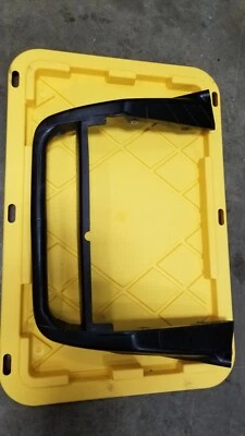 Parachoques trasero de plástico negro Yamaha Phazer Vmax Srx Sxr Sx 500 600 700 Foto 1 de 2