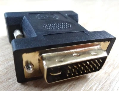 DVI male to male gender changer adaptor (24+5) DVI-I - Image 1 of 4