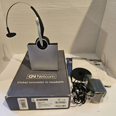 GN Netcom Wireless Headset GN9120 W Charging Station Instructions & Power Cord - Image 1 of 4