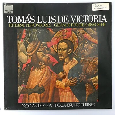 Lp Tomás Luis De Victoria– Tenebrae Responsories Pro Cantione Antiqua, Turner - Bild 1 von 4