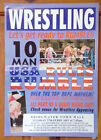 British Wrestling Poster - Bridgwater - 27/2/2002 - Large Size
