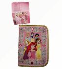 Disney Princess Zip Up Stationery Case School Colours Markers 30 Pc New