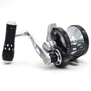 Carrete convencional pesca de agua salada 700H mano derecha 88 lb potencia de arrastre 9+2 rodamientos - Imagen 1 de 4