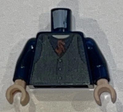 LEGO Speed Racer Minifigure Blue Torso CRUNCHER BLOCK sr005 from 8160 Racer X - Image 1 of 2