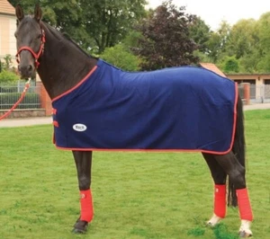 Polarfleecedecke Manta con Forro para Caballo York Ekona Azul - Imagen 1 de 1