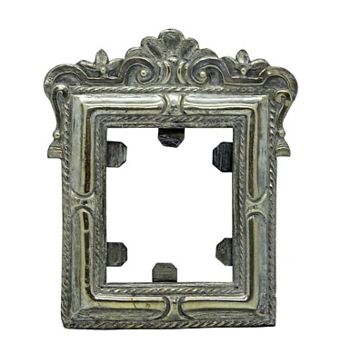 Frame / Photo Frame, Brass Gilded, 19th Century (# 15685) - Image 1 of 2