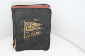 1907 Ship Masters Association of the Great Lakes Directory lists, members, ships - Picture 1 of 7