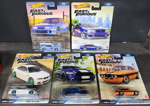 Hotwheels FAST & FURIOUS Premium 1:64 Diecast 2023 - MIX 3 - Complete Set of 5 - Bild 1 von 6